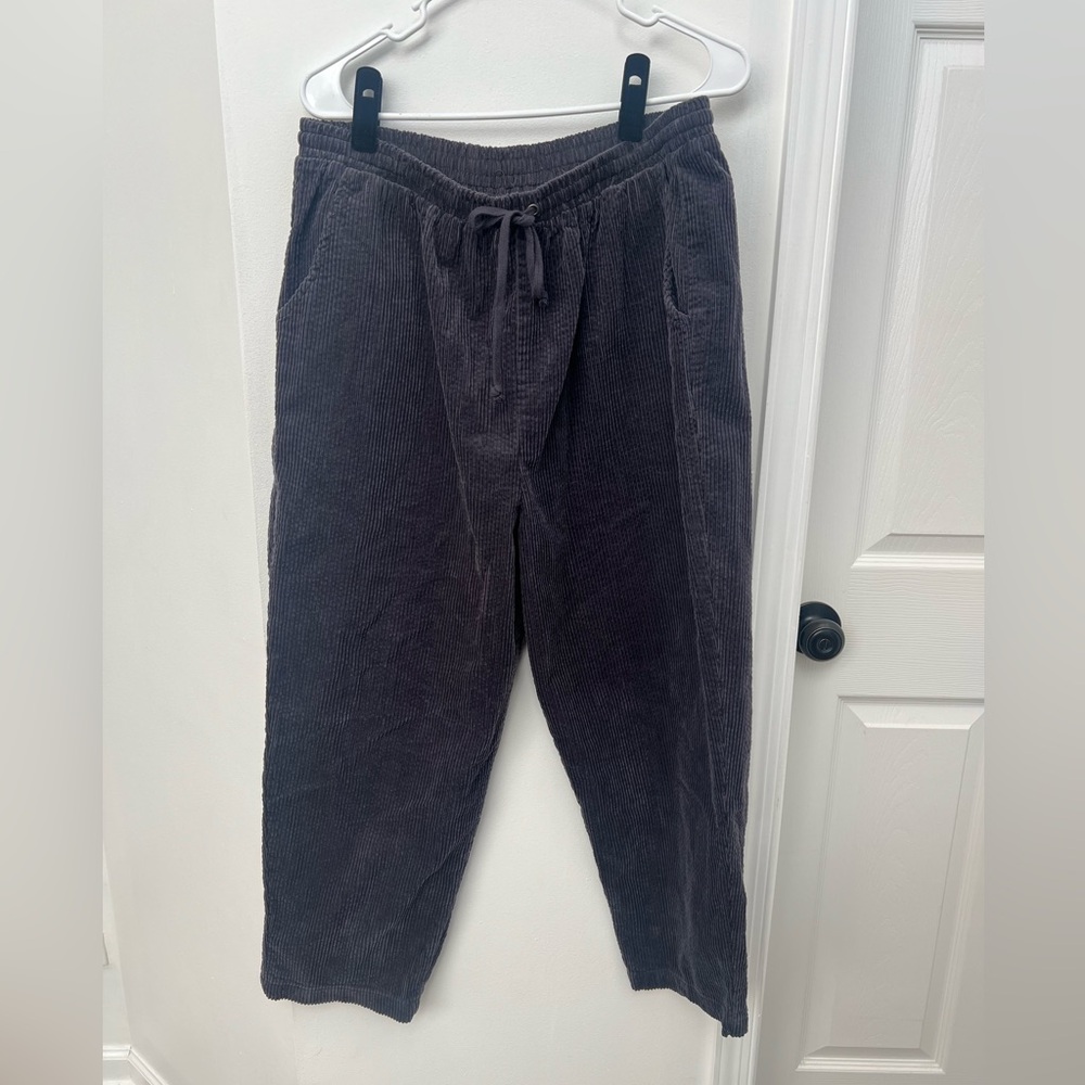 Wild Fable Women’s Corduroy Pant Faded Black/ Grey Size XL